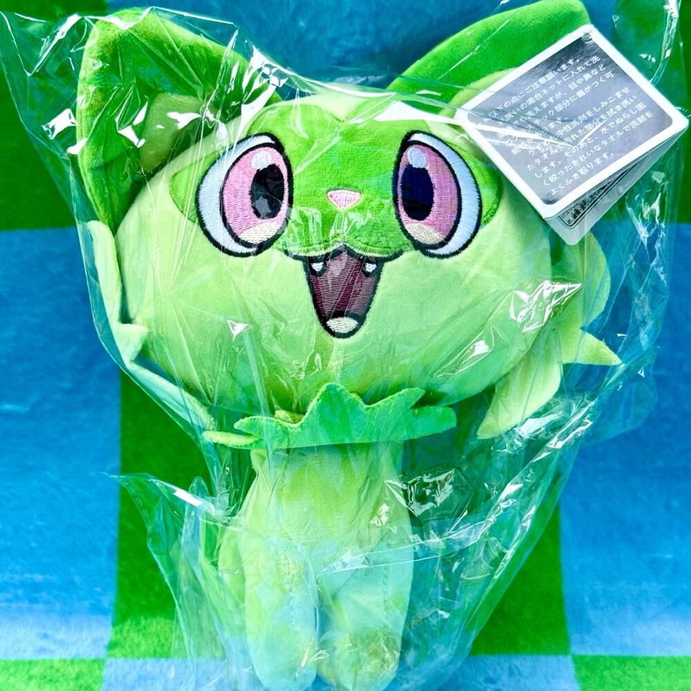 Pokémon Center Sprigatito Plush SEALED Japanese Import